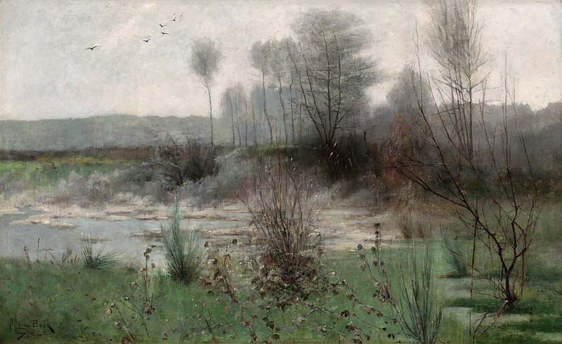 BECK, Julia French Landscape, Grez